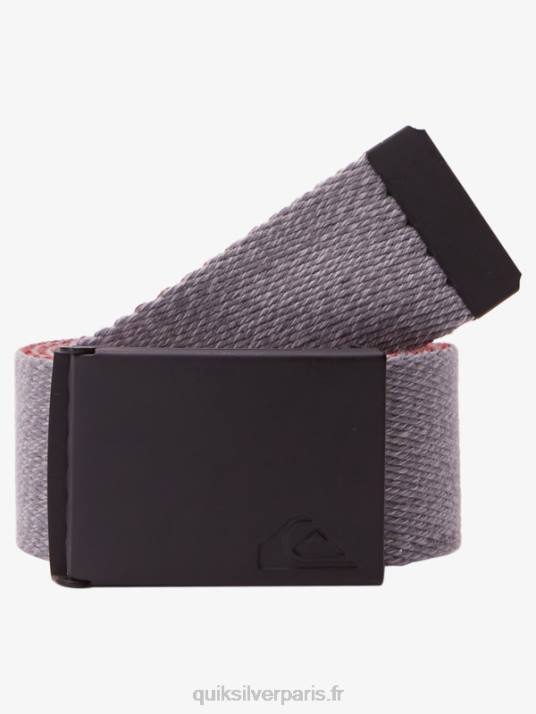 Hommes Quiksilver la ceinture de sangle de confiture D6PT45 Marsala