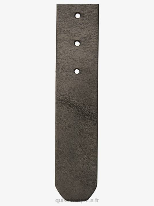 Hommes Quiksilver la ceinture en cuir de tous les jours D6PT1053 noir