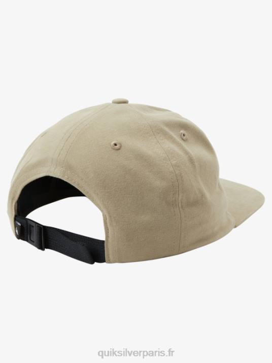 Hommes Quiksilver casquette de baseball Lost Coast D6PT470 gris olive