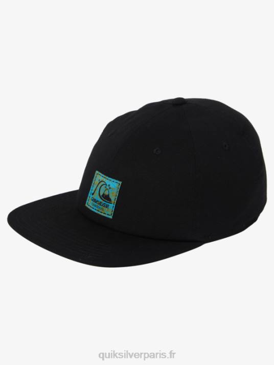 Hommes Quiksilver casquette de baseball gregg kaplan D6PT1252 noir