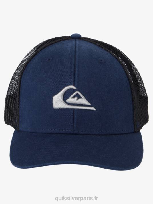 Hommes Quiksilver casquette de camionneur D6PT601 La marine de minuit