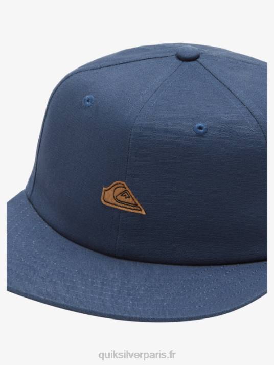 Hommes Quiksilver casquette gazée snapback D6PT1643 ardoise foncée