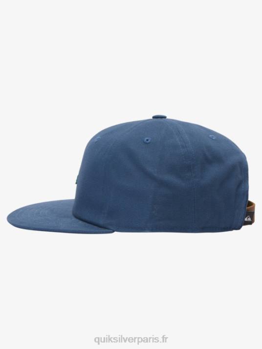 Hommes Quiksilver casquette gazée snapback D6PT1643 ardoise foncée