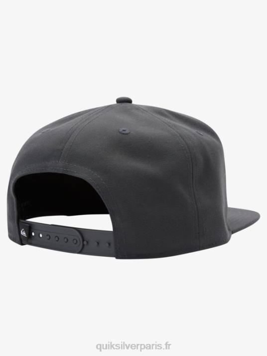 Hommes Quiksilver casquette snapback D6PT1254 porte en fer bruyère