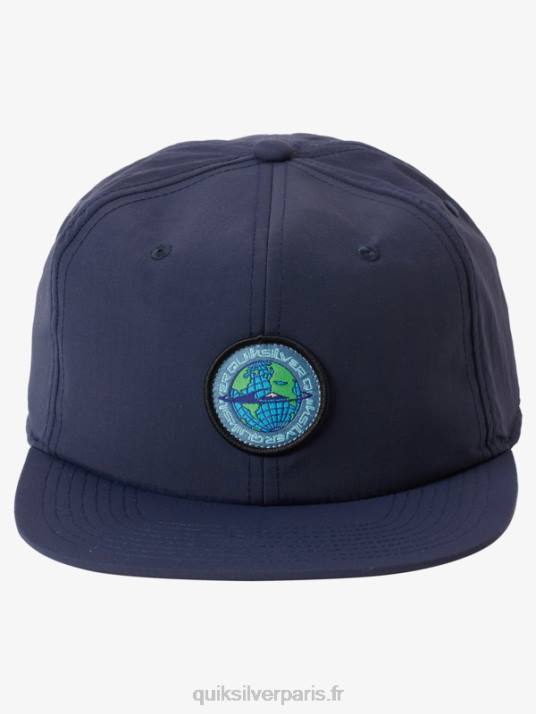 Hommes Quiksilver casquette snapback hydro smart D6PT1701 blazer bleu marine