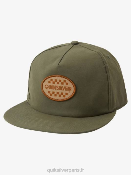 Hommes Quiksilver casquette snapback patch mate D6PT1694 thym