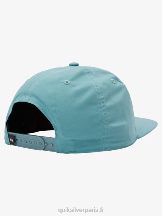 Hommes Quiksilver casquette snapback surfwash D6PT987 bleu de bretagne