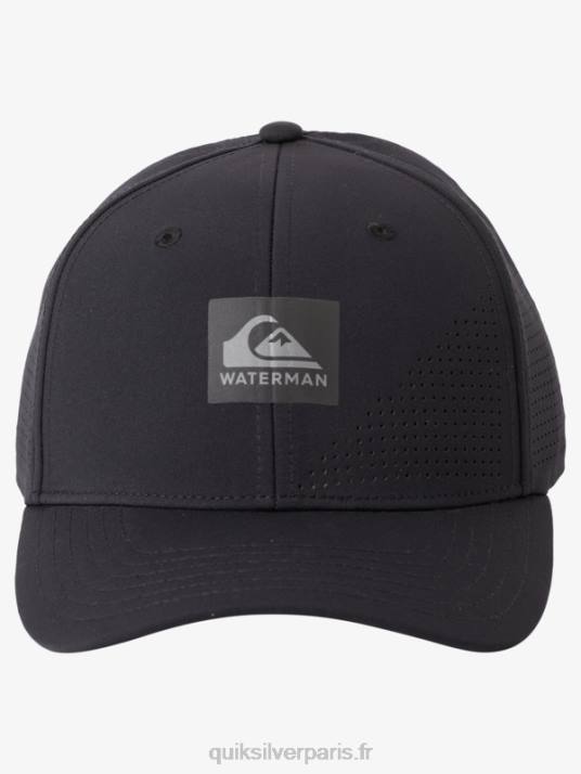 Hommes Quiksilver casquette snapback waterman perf turf D6PT1007 noir