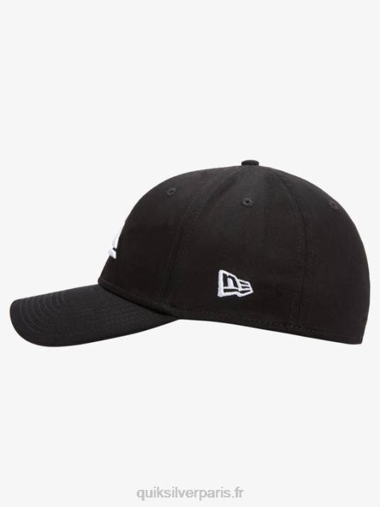 Hommes Quiksilver casquette stretch fit montagne & vague D6PT1679 noir blanc