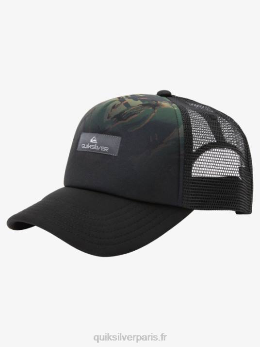 Hommes Quiksilver casquette trucker pie coop D6PT564 camouflage - plage