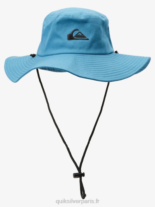 Hommes Quiksilver chapeau boonie safari bushmaster D6PT124 bleu marocain