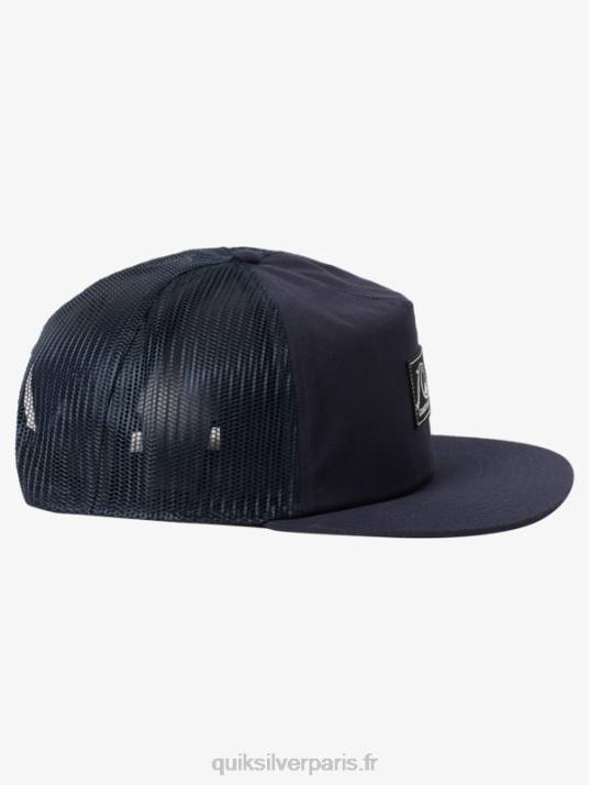 Hommes Quiksilver chapeau de camionneur à aileron unique D6PT1716 blazer bleu marine