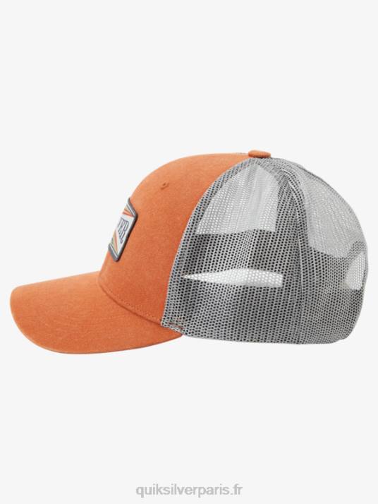 Hommes Quiksilver chapeau de camionneur de chalutier D6PT439 La Mecque de l\'orange