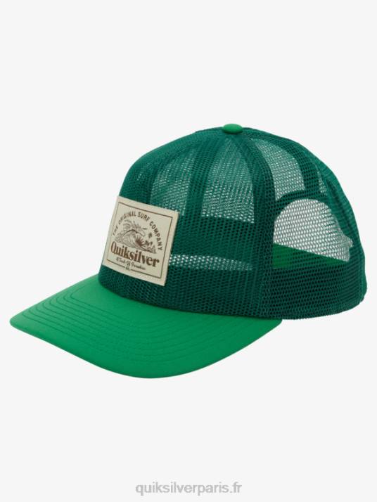 Hommes Quiksilver chapeau de camionneur à mailles D6PT1074 feuillage