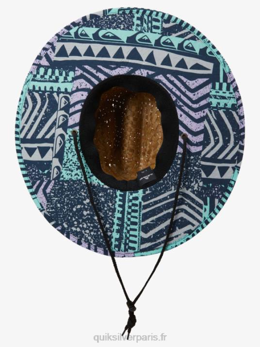 Hommes Quiksilver chapeau de sauveteur en paille outsider D6PT388 verre de plage