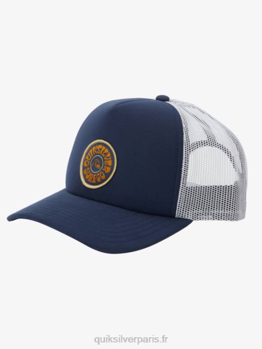 Hommes Quiksilver chapeau de snapback bloqué par la brise D6PT1723 blazer bleu marine