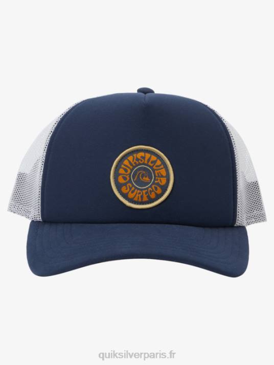 Hommes Quiksilver chapeau de snapback bloqué par la brise D6PT1723 blazer bleu marine