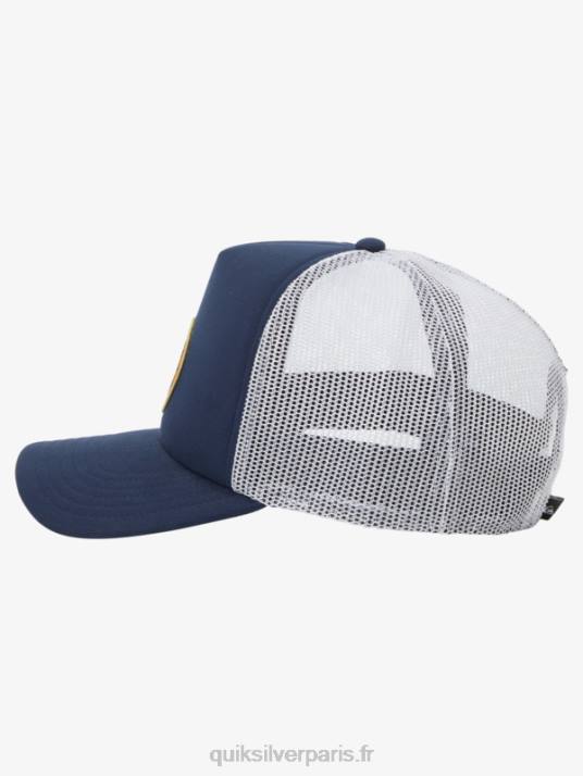 Hommes Quiksilver chapeau de snapback bloqué par la brise D6PT1723 blazer bleu marine