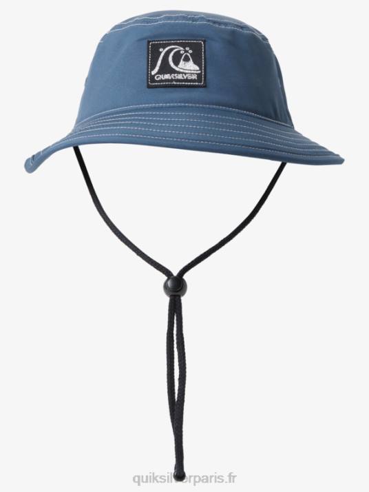 Hommes Quiksilver chapeau de soleil boonie original D6PT931 ardoise foncée