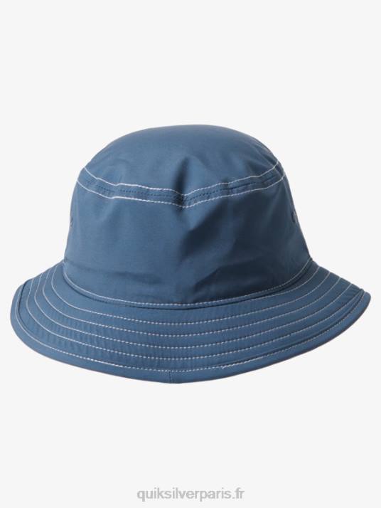 Hommes Quiksilver chapeau de soleil boonie original D6PT931 ardoise foncée