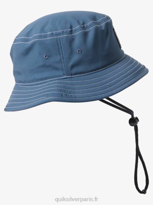 Hommes Quiksilver chapeau de soleil boonie original D6PT931 ardoise foncée