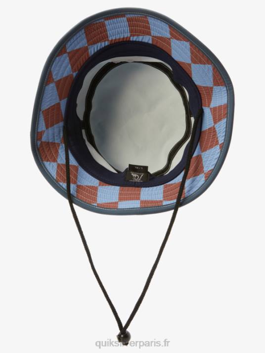 Hommes Quiksilver chapeau de soleil boonie original D6PT931 ardoise foncée