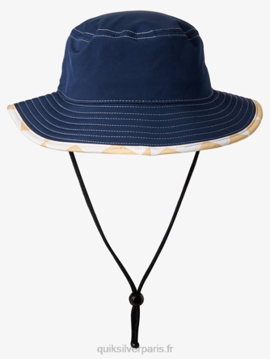 Hommes Quiksilver chapeau de soleil boonie original D6PT932 blazer bleu marine