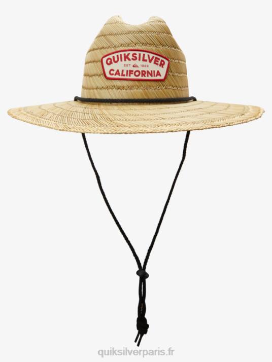 Hommes Quiksilver chapeau destinado pierside protection solaire D6PT1062 noir/californie