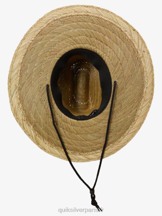 Hommes Quiksilver chapeau destinado pierside protection solaire D6PT1062 noir/californie