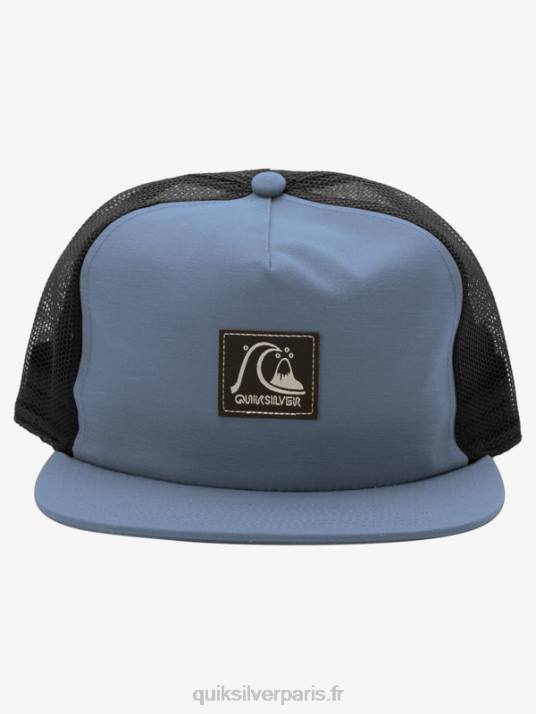 Hommes Quiksilver chapeau snapback à carreaux D6PT757 mer de Béring