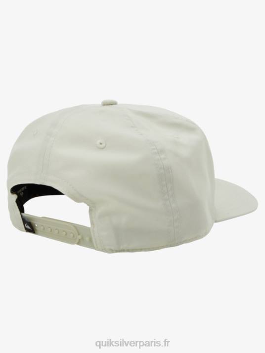 Hommes Quiksilver chapeau snapback de marque D6PT1093 bouleau