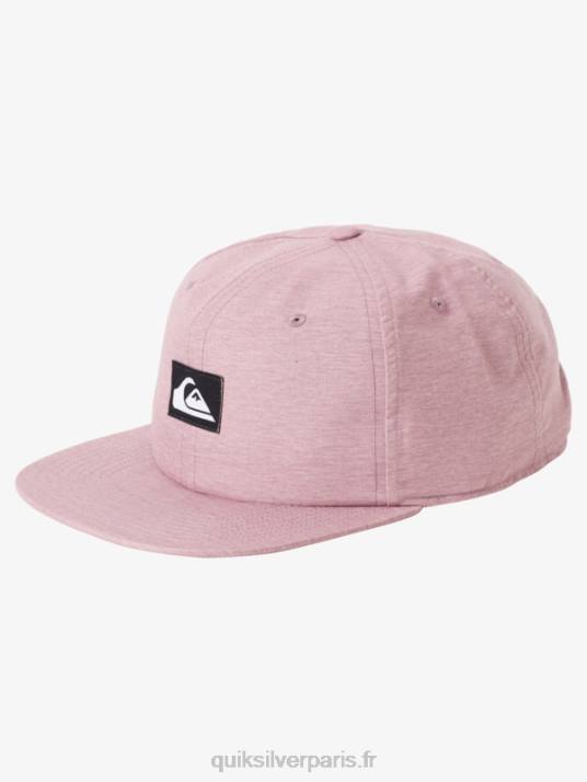 Hommes Quiksilver chapeau snapback dollar argenté D6PT1666 bruyère orchidée sombre