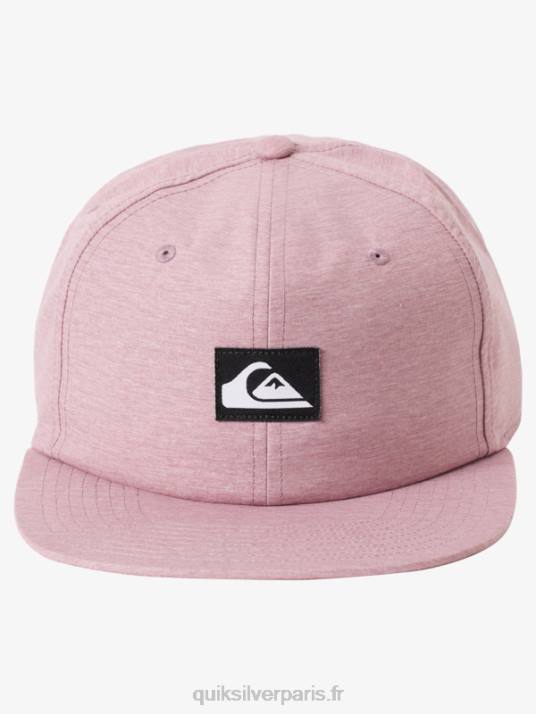 Hommes Quiksilver chapeau snapback dollar argenté D6PT1666 bruyère orchidée sombre