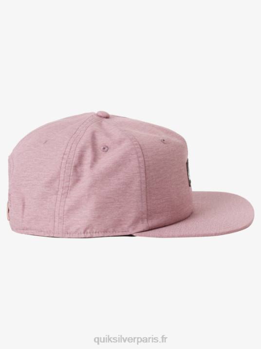 Hommes Quiksilver chapeau snapback dollar argenté D6PT1666 bruyère orchidée sombre