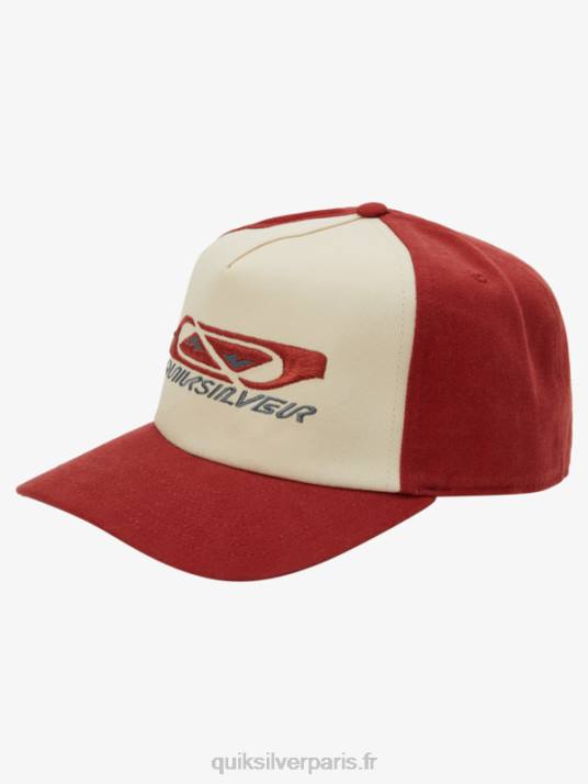 Hommes Quiksilver faire une randonnée casquette de baseball D6PT1151 Marsala