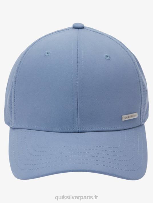 Hommes Quiksilver net tech plus casquette de baseball D6PT852 mer de Béring