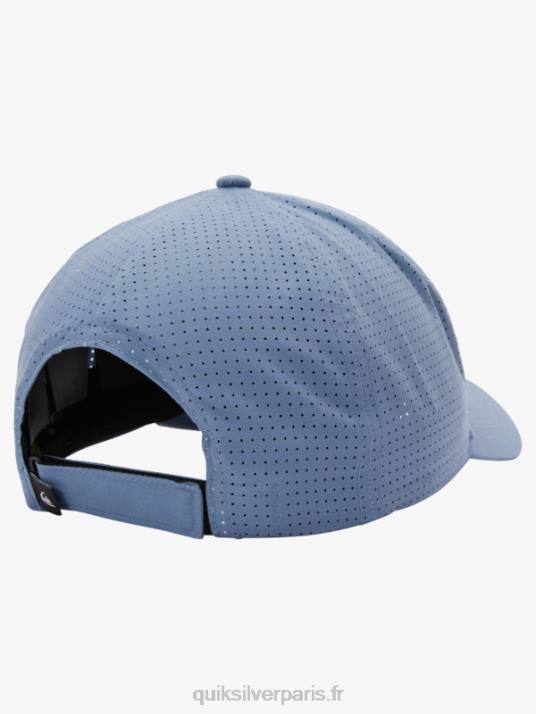 Hommes Quiksilver net tech plus casquette de baseball D6PT852 mer de Béring