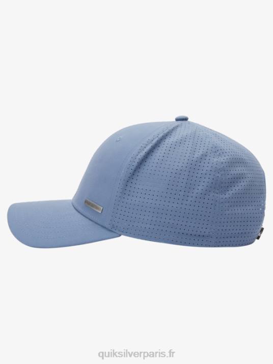 Hommes Quiksilver net tech plus casquette de baseball D6PT852 mer de Béring