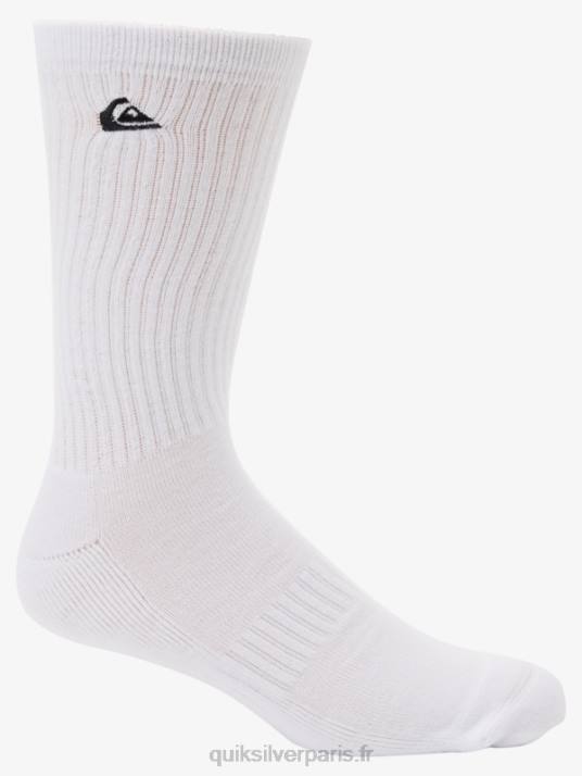 Hommes Quiksilver Lot de 2 paires de chaussettes unies D6PT1060 bleu clair