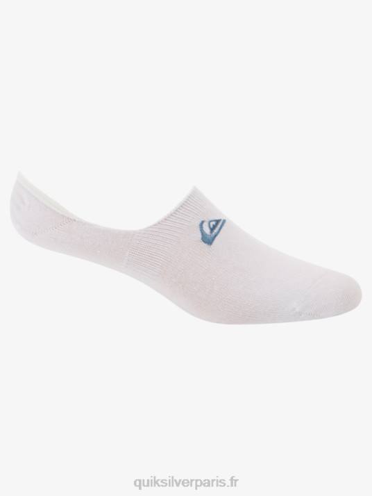 Hommes Quiksilver Lot de 3 paires de chaussettes invisibles D6PT778 blazer bleu clair/marine