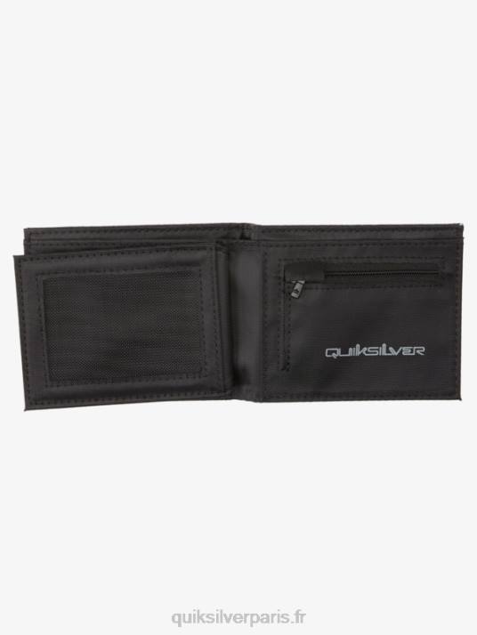 Hommes Quiksilver portefeuille à trois volets fraîcheur D6PT725 bouleau slow daze ss