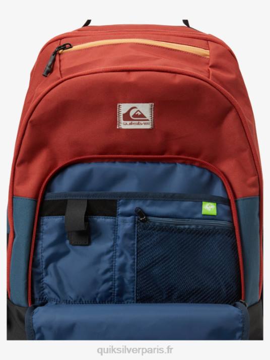Hommes Quiksilver Sac à dos spécial 28 l 1969 D6PT710 ocre rouge