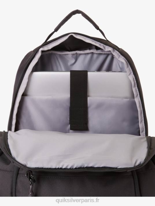 Hommes Quiksilver Sac à dos spécial 28 l 1969 D6PT712 noir