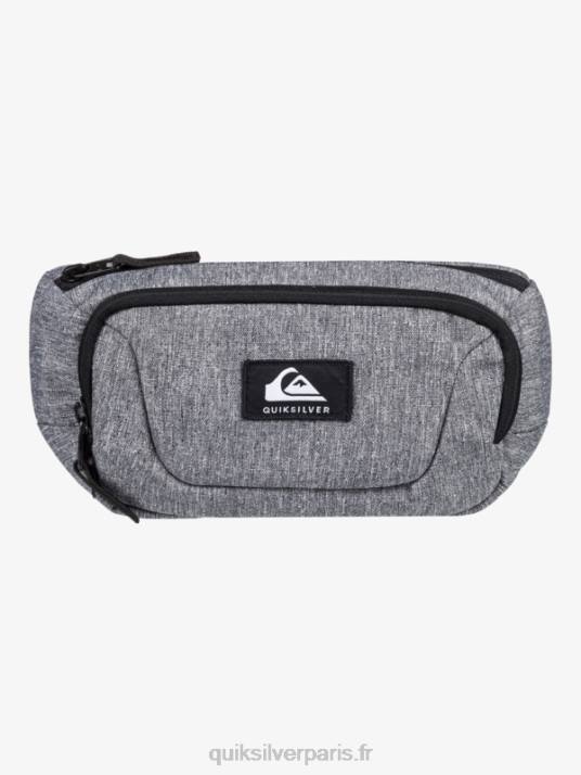 Hommes Quiksilver sac banane jungler 1.5l D6PT731 gris clair chiné