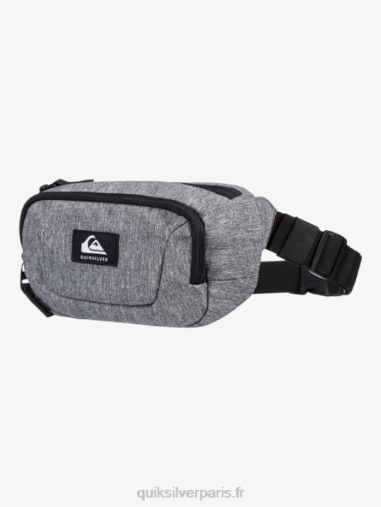 Hommes Quiksilver sac banane jungler 1.5l D6PT731 gris clair chiné