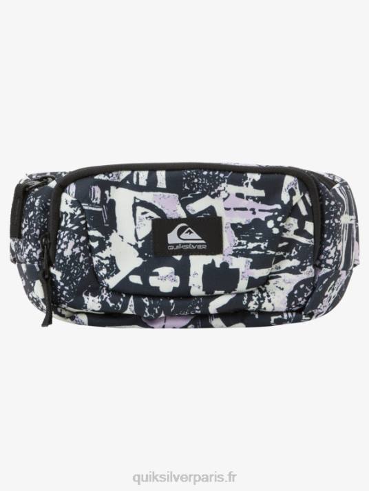 Hommes Quiksilver sac banane jungler 1.5l D6PT733 noir