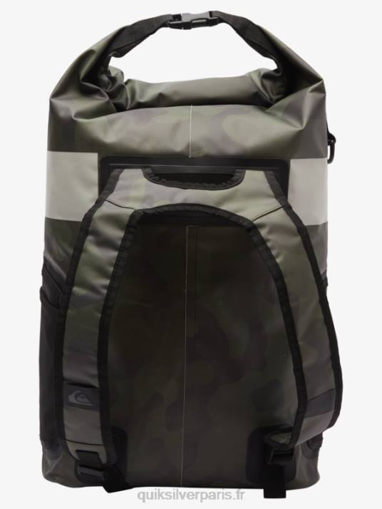 Hommes Quiksilver sac à dos de surf moyen sea stash 20l D6PT861 camouflage noir