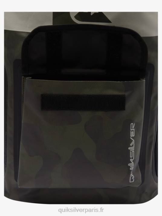 Hommes Quiksilver sac à dos de surf moyen sea stash 20l D6PT861 camouflage noir