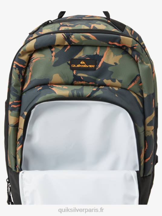 Hommes Quiksilver sac à dos schoolie cooler 30l D6PT373 camouflage - plage