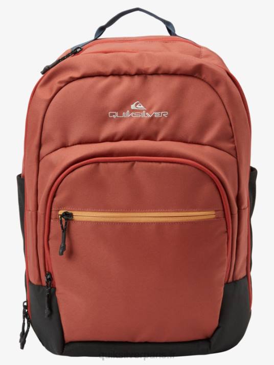 Hommes Quiksilver sac à dos schoolie cooler 30l D6PT375 ocre rouge